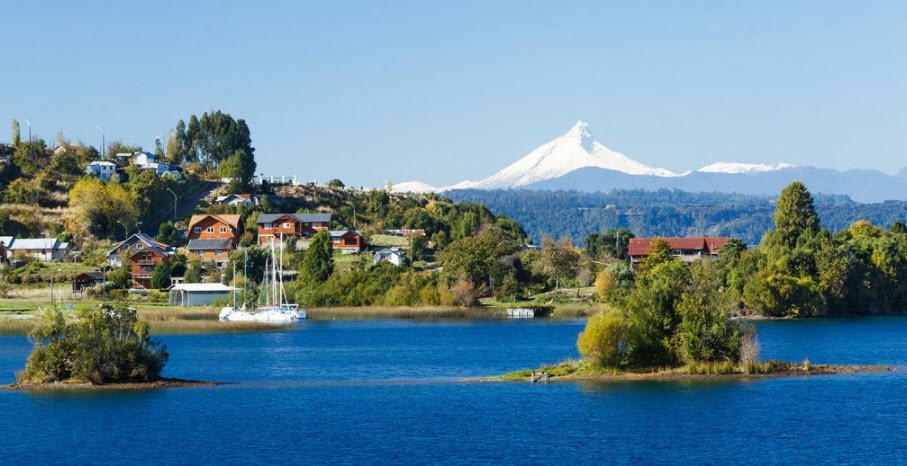 Lake Llanquihue, Los Lagos Region, Chile